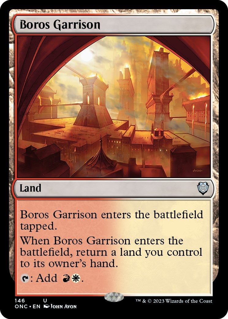 Image for Boros Garrison (146) [Phyrexia: All Will Be One] - Magic: The Gathering