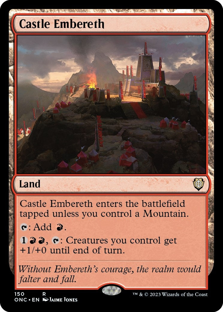 Image for Castle Embereth (150) [Phyrexia: All Will Be One] - Magic: The Gathering