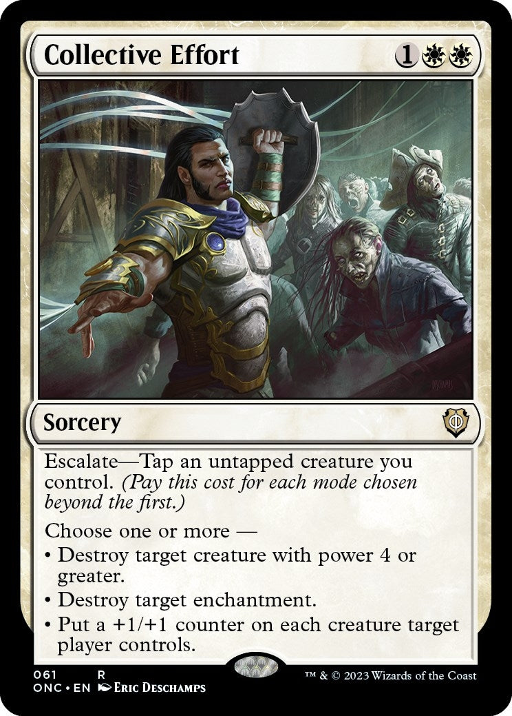 Image for Collective Effort (61) [Phyrexia: All Will Be One] - Magic: The Gathering