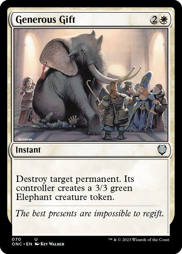 Image for Generous Gift (70) [Phyrexia: All Will Be One] - Magic: The Gathering