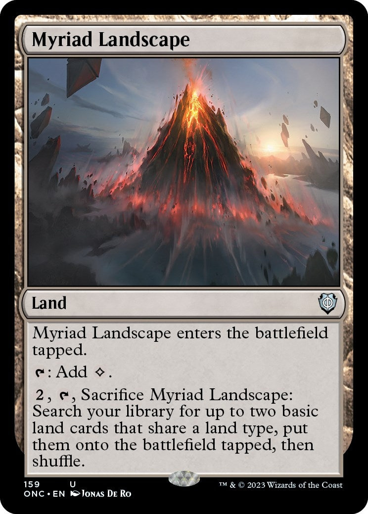 Image for Myriad Landscape (159) [Phyrexia: All Will Be One] - Magic: The Gathering
