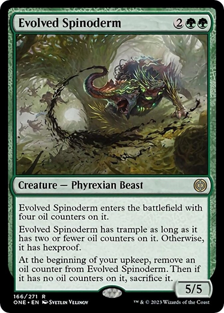 Image for Evolved Spinoderm (166) [Phyrexia: All Will Be One] - Magic: The Gathering