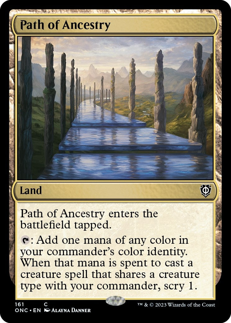 Image for Path of Ancestry (161) [Phyrexia: All Will Be One] - Magic: The Gathering
