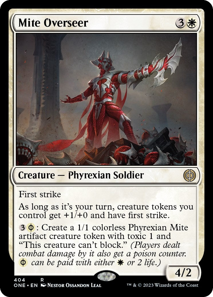 Image for Mite Overseer (404) [Phyrexia: All Will Be One] - Magic: The Gathering