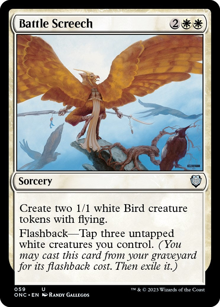 Image for Battle Screech (59) [Phyrexia: All Will Be One] - Magic: The Gathering