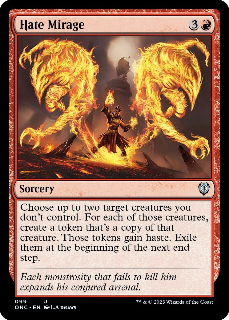 Image for Hate Mirage (99) [Phyrexia: All Will Be One] - Magic: The Gathering