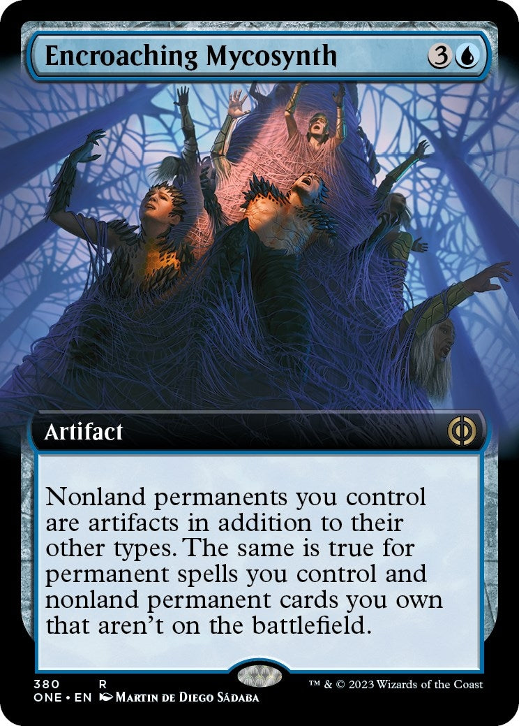 Image for Encroaching Mycosynth (Extended Art) (380) [Phyrexia: All Will Be One] - Magic: The Gathering