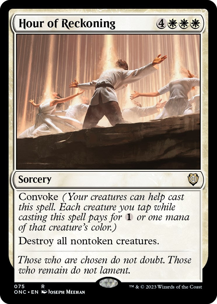Image for Hour of Reckoning (75) [Phyrexia: All Will Be One] - Magic: The Gathering
