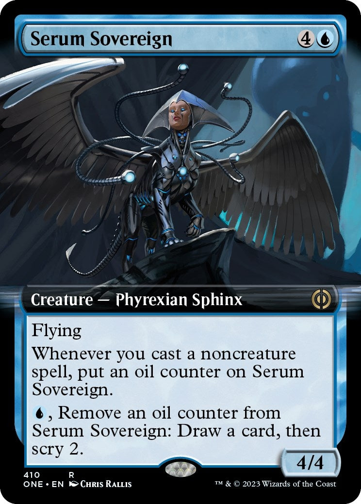 Image for Serum Sovereign (Extended Art) (410) [Phyrexia: All Will Be One] - Magic: The Gathering