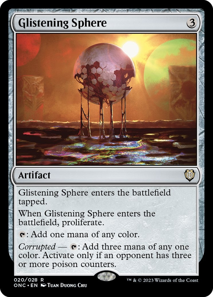 Image for Glistening Sphere (20) [Phyrexia: All Will Be One] - Magic: The Gathering