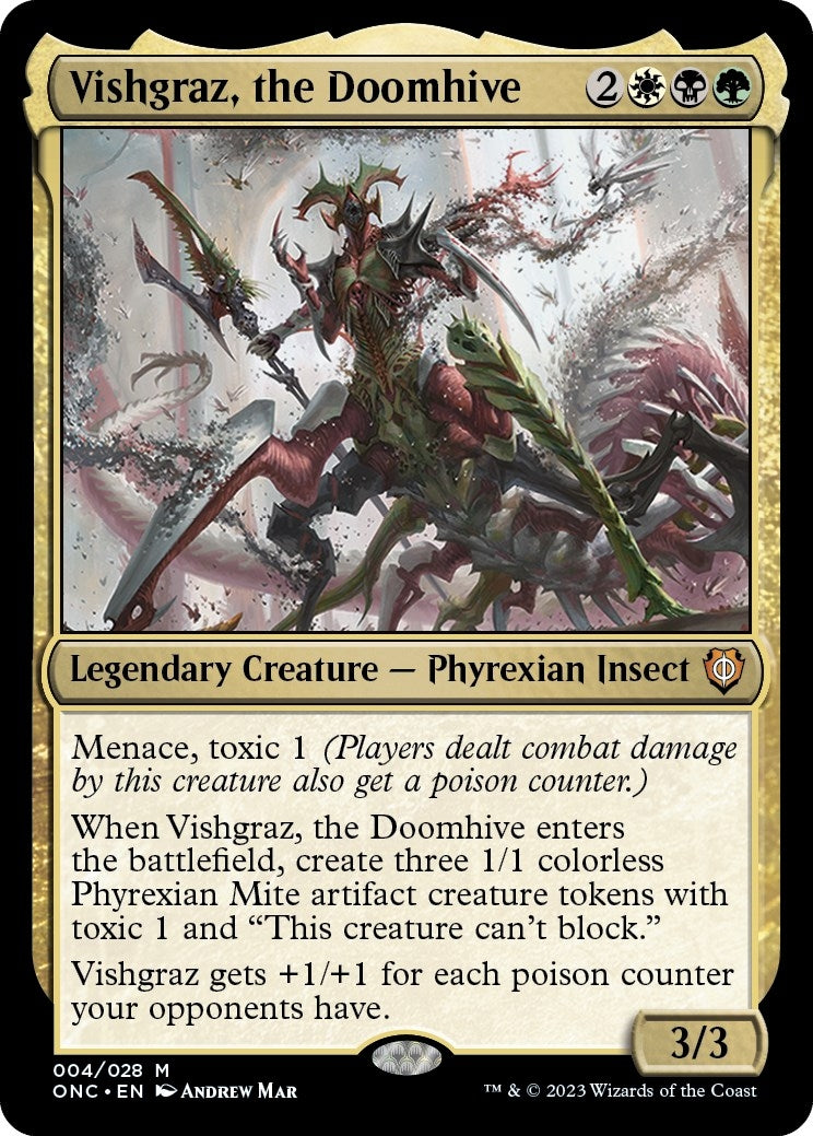 Image for Vishgraz, the Doomhive (4) [Phyrexia: All Will Be One] - Magic: The Gathering