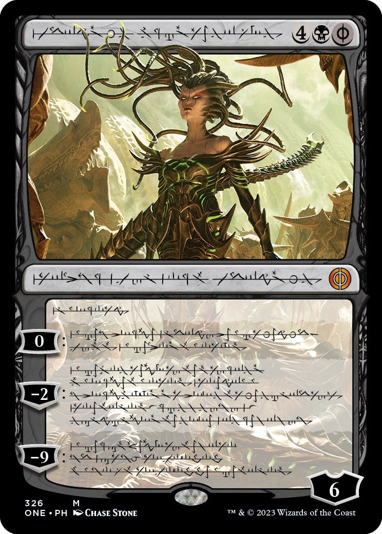 Image for Vraska, Betrayal's Sting (Phyrexian) (326) [Phyrexia: All Will Be One] - Magic: The Gathering