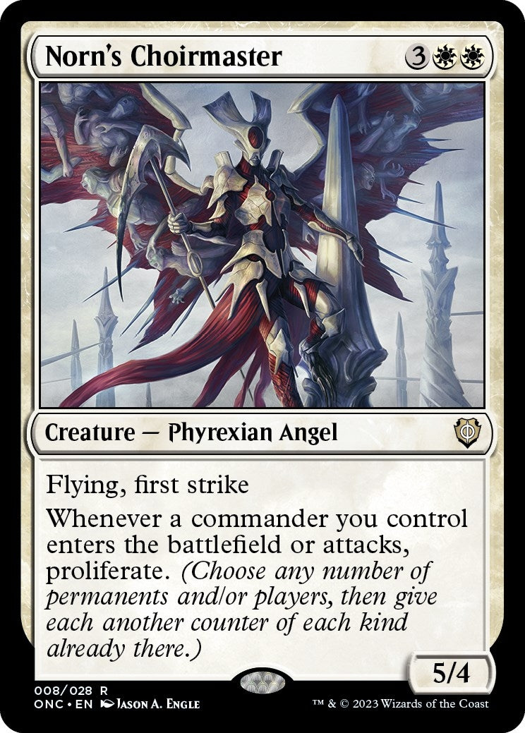 Image for Norn's Choirmaster (8) [Phyrexia: All Will Be One] - Magic: The Gathering
