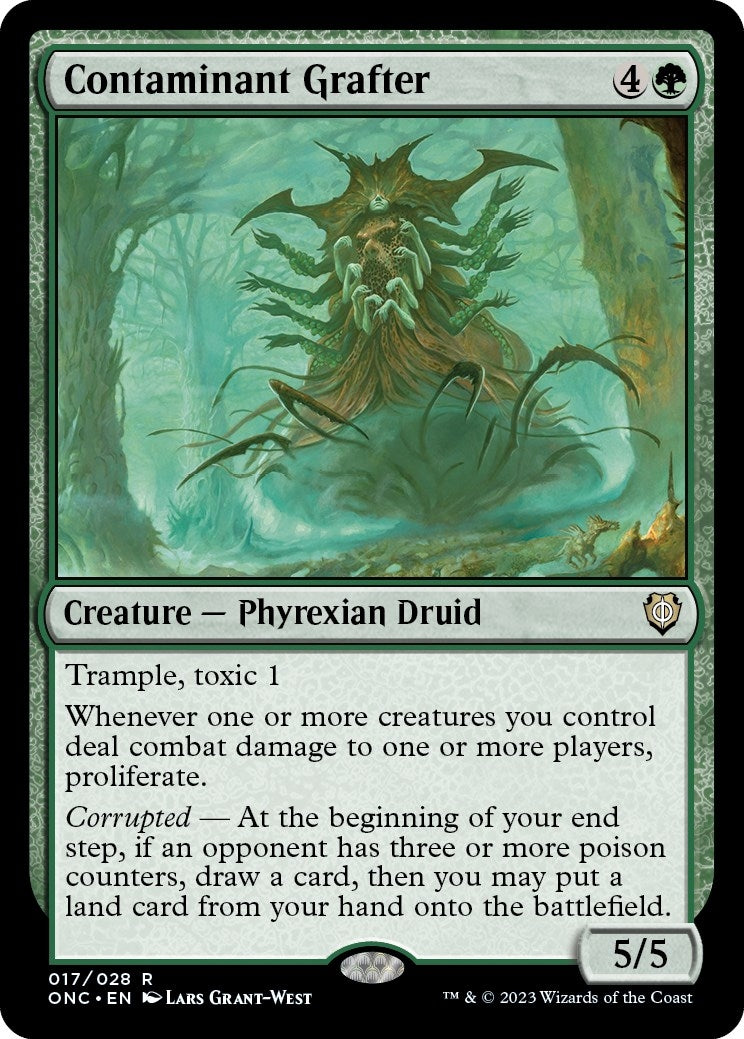 Image for Contaminant Grafter (17) [Phyrexia: All Will Be One] - Magic: The Gathering