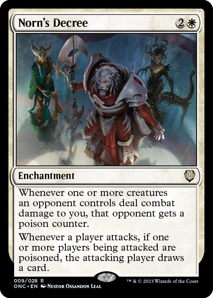 Image for Norn's Decree (9) [Phyrexia: All Will Be One] - Magic: The Gathering