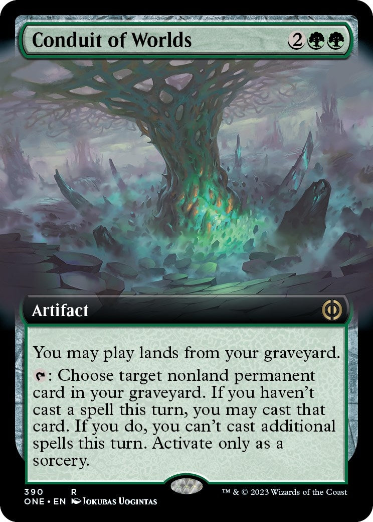 Conduit of Worlds (Extended Art) (390) [Phyrexia: All Will Be One]