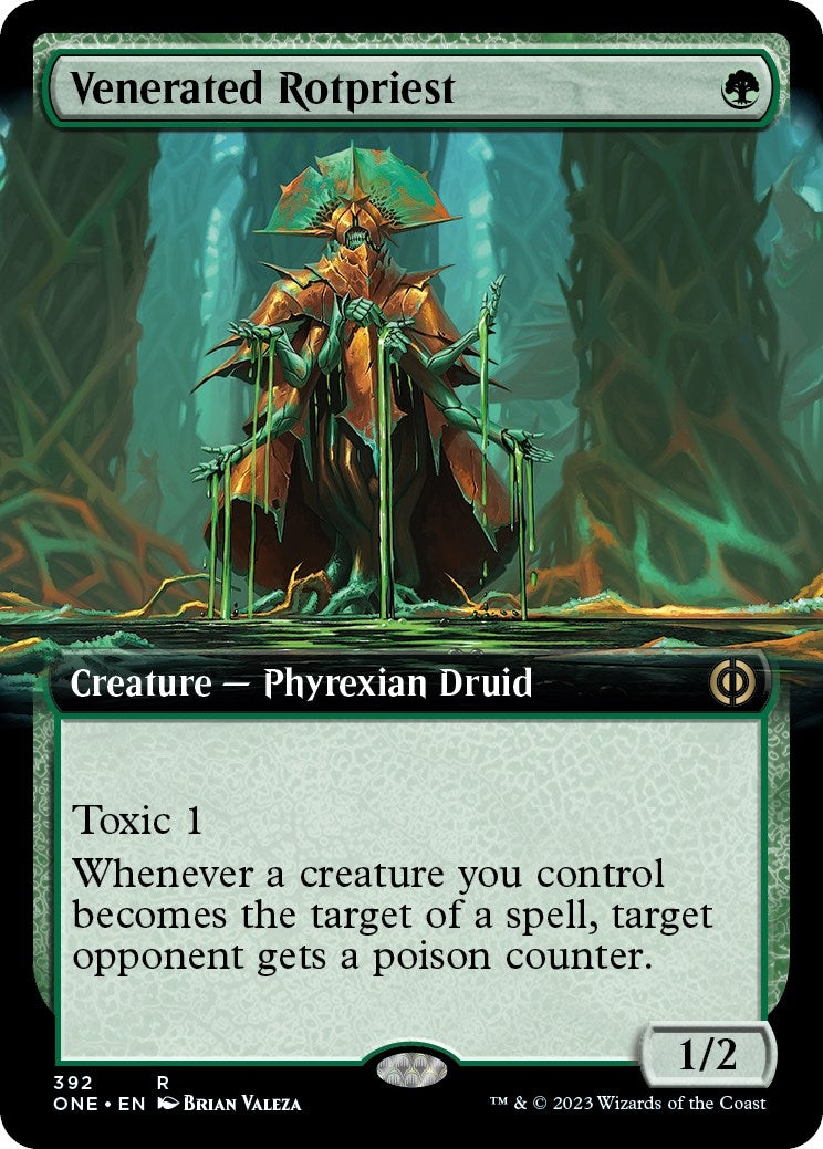 Image for Venerated Rotpriest (Extended Art) (392) [Phyrexia: All Will Be One] - Magic: The Gathering