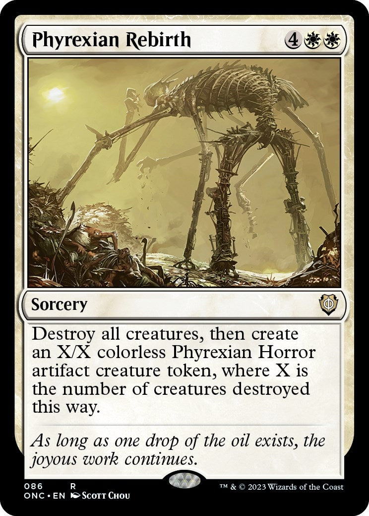 Image for Phyrexian Rebirth (86) [Phyrexia: All Will Be One] - Magic: The Gathering