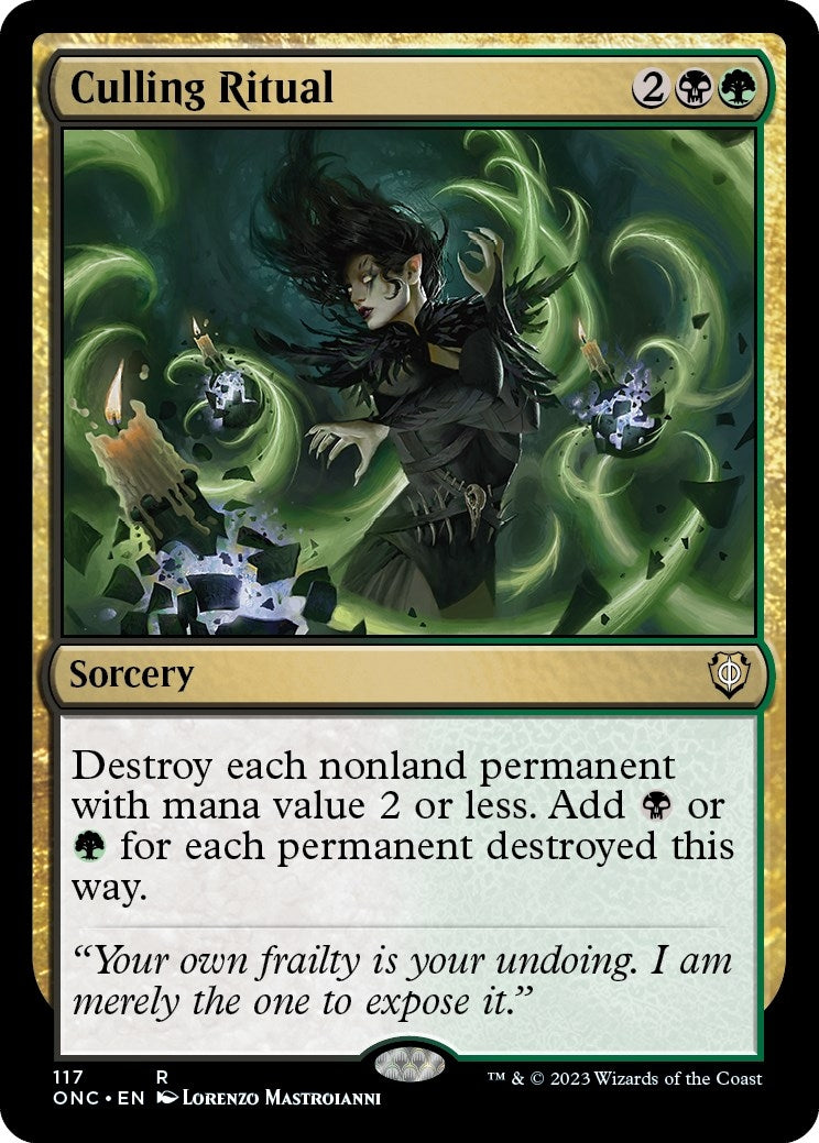 Image for Culling Ritual (117) [Phyrexia: All Will Be One] - Magic: The Gathering
