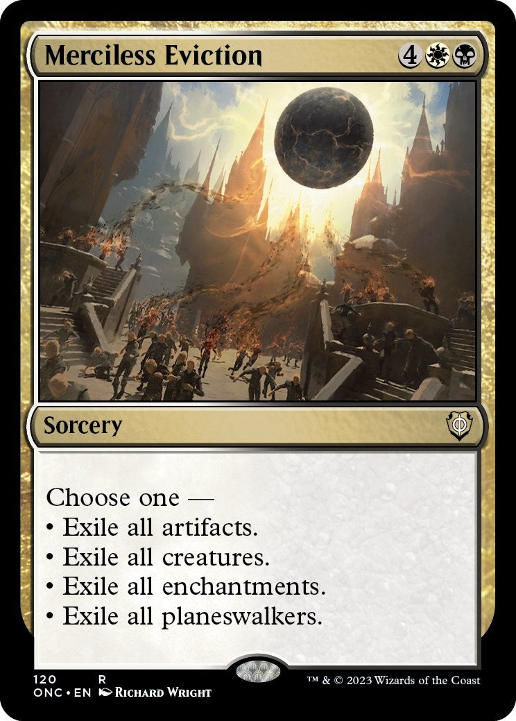 Merciless Eviction (120) [Commander: Phyrexia: All Will Be One]