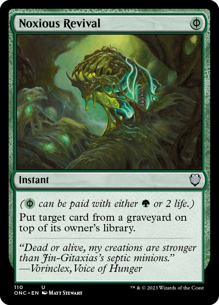 Image for Noxious Revival (110) [Phyrexia: All Will Be One] - Magic: The Gathering