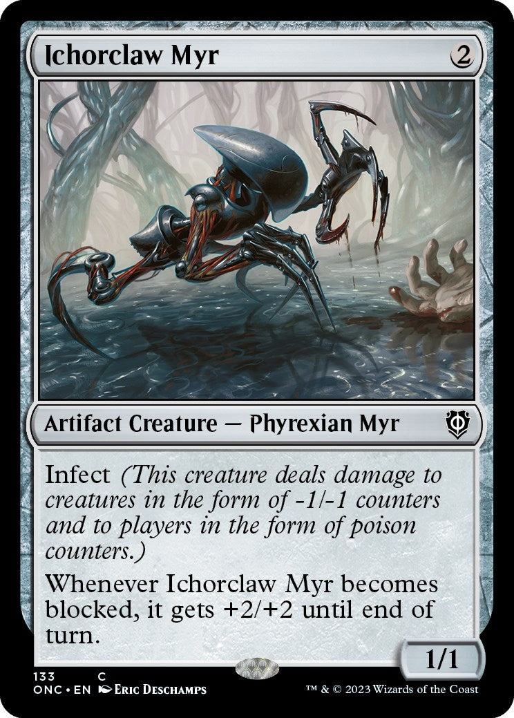 Image for Ichorclaw Myr (133) [Phyrexia: All Will Be One] - Magic: The Gathering