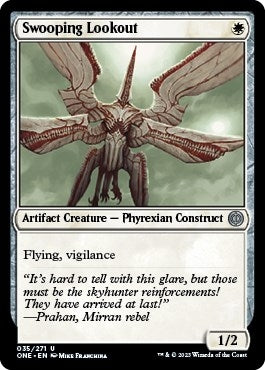Image for Swooping Lookout (35) [Phyrexia: All Will Be One] - Magic: The Gathering