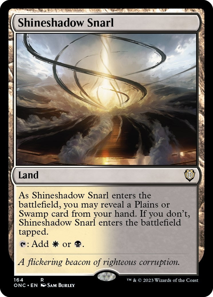 Image for Shineshadow Snarl (164) [Phyrexia: All Will Be One] - Magic: The Gathering