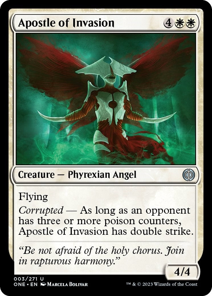 Image for Apostle of Invasion (3) [Phyrexia: All Will Be One] - Magic: The Gathering