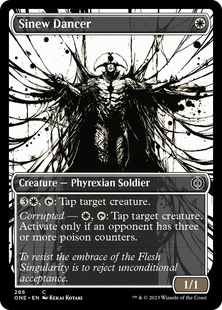 Image for Sinew Dancer (Showcase) (286) [Phyrexia: All Will Be One] - Magic: The Gathering