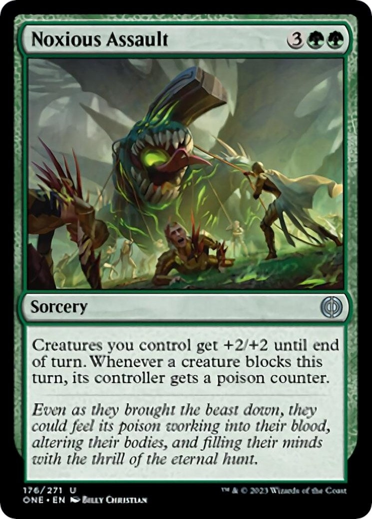 Image for Noxious Assault (176) [Phyrexia: All Will Be One] - Magic: The Gathering