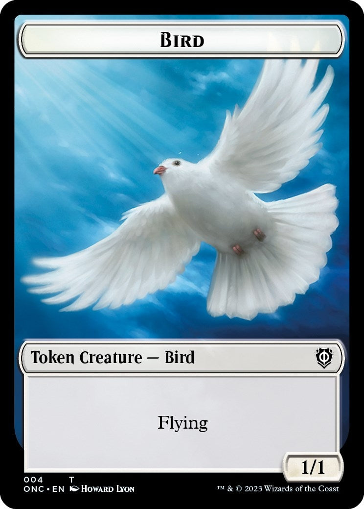 Image for Bird // Cat Double-Sided Token (4 // 1) [Phyrexia: All Will Be One] - Magic: The Gathering