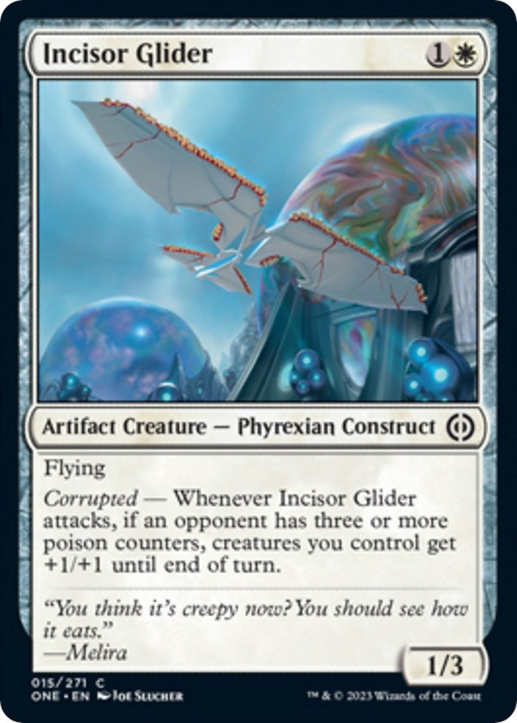 Image for Incisor Glider (15) [Phyrexia: All Will Be One] - Magic: The Gathering