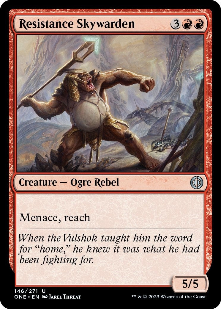 Image for Resistance Skywarden (146) [Phyrexia: All Will Be One] - Magic: The Gathering