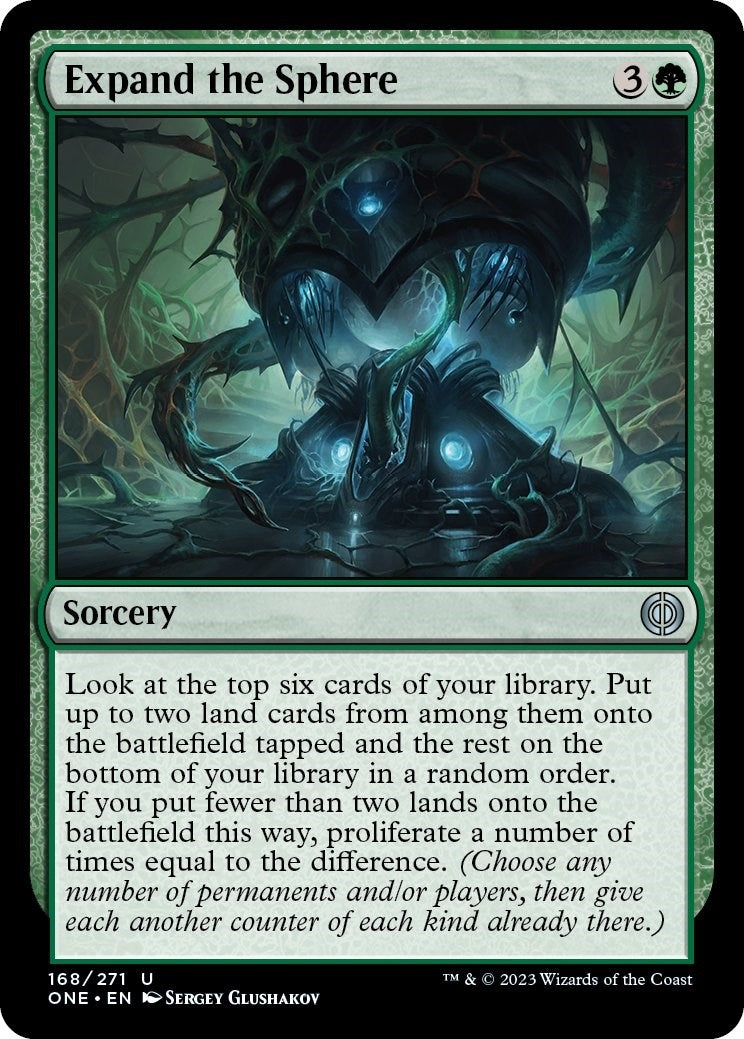 Expand the Sphere (168) [Phyrexia: All Will Be One]