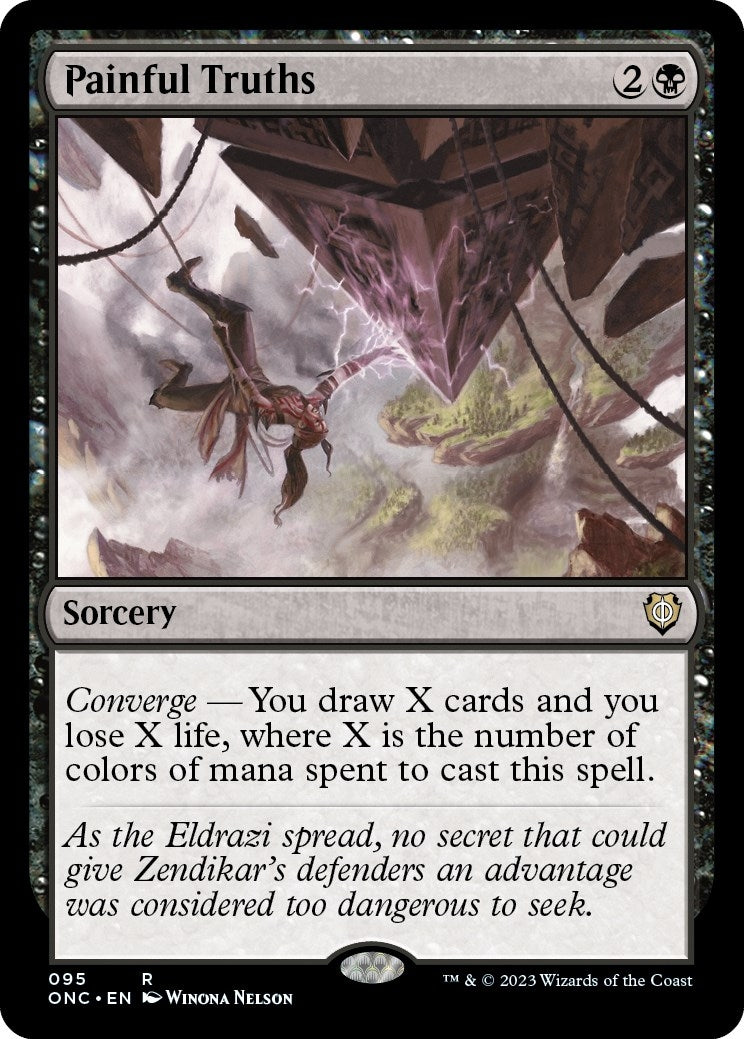 Image for Painful Truths (95) [Phyrexia: All Will Be One] - Magic: The Gathering