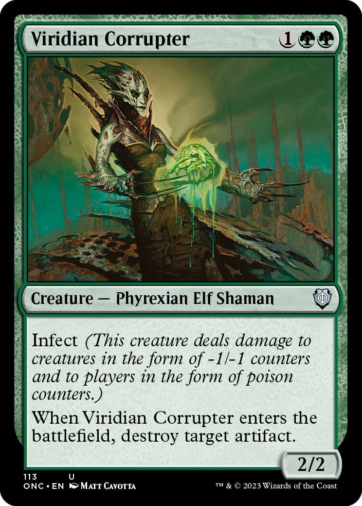 Image for Viridian Corrupter (113) [Phyrexia: All Will Be One] - Magic: The Gathering
