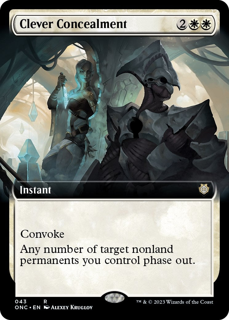 Image for Clever Concealment (Extended Art) (43) [Phyrexia: All Will Be One] - Magic: The Gathering
