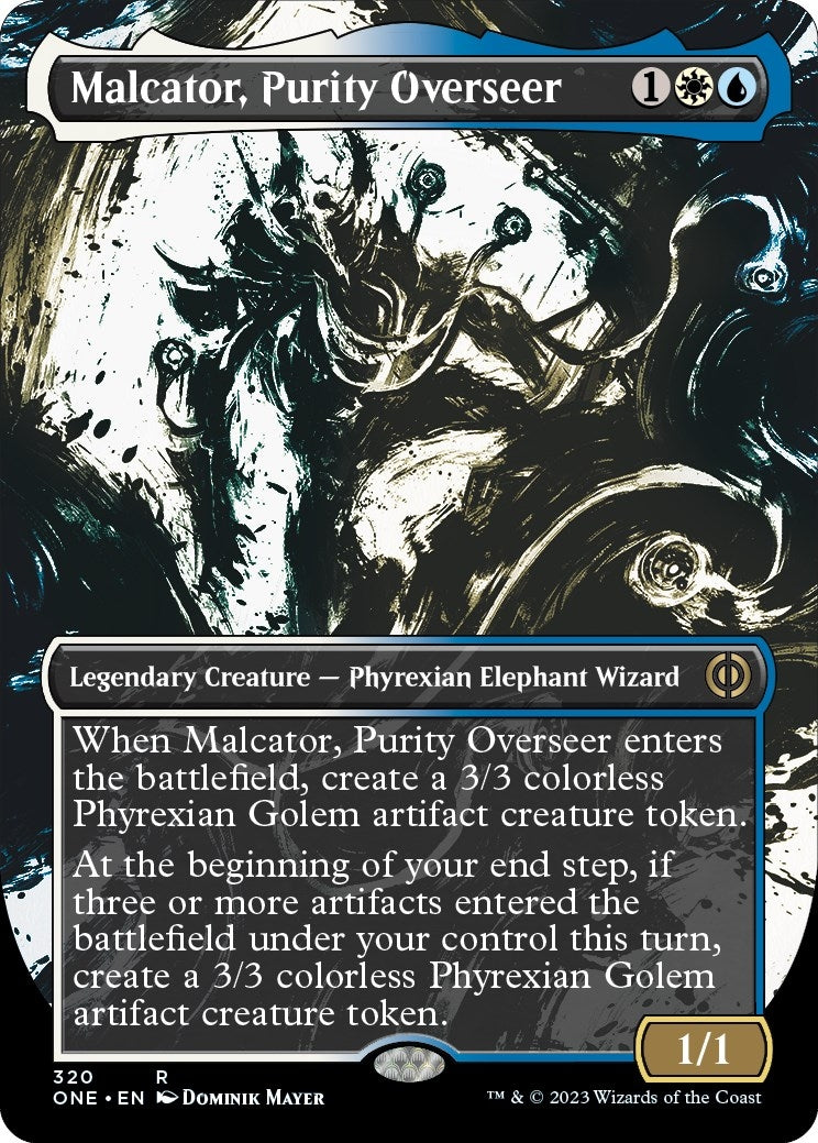 Image for Malcator, Purity Overseer (Showcase) (320) [Phyrexia: All Will Be One] - Magic: The Gathering