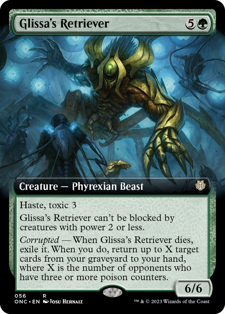 Image for Glissa's Retriever (Extended Art) (56) [Phyrexia: All Will Be One] - Magic: The Gathering