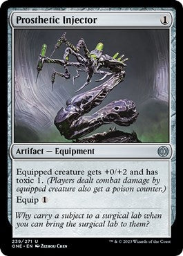 Image for Prosthetic Injector (239) [Phyrexia: All Will Be One] - Magic: The Gathering