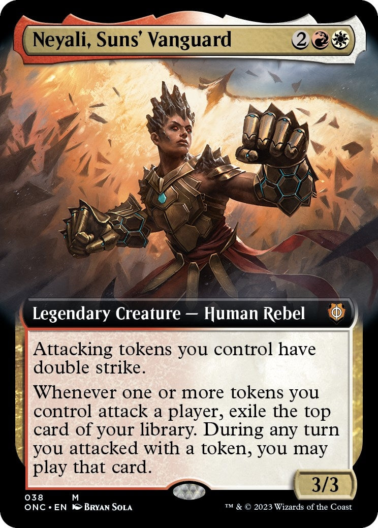 Image for Neyali, Suns' Vanguard (Extended Art) (38) [Phyrexia: All Will Be One] - Magic: The Gathering