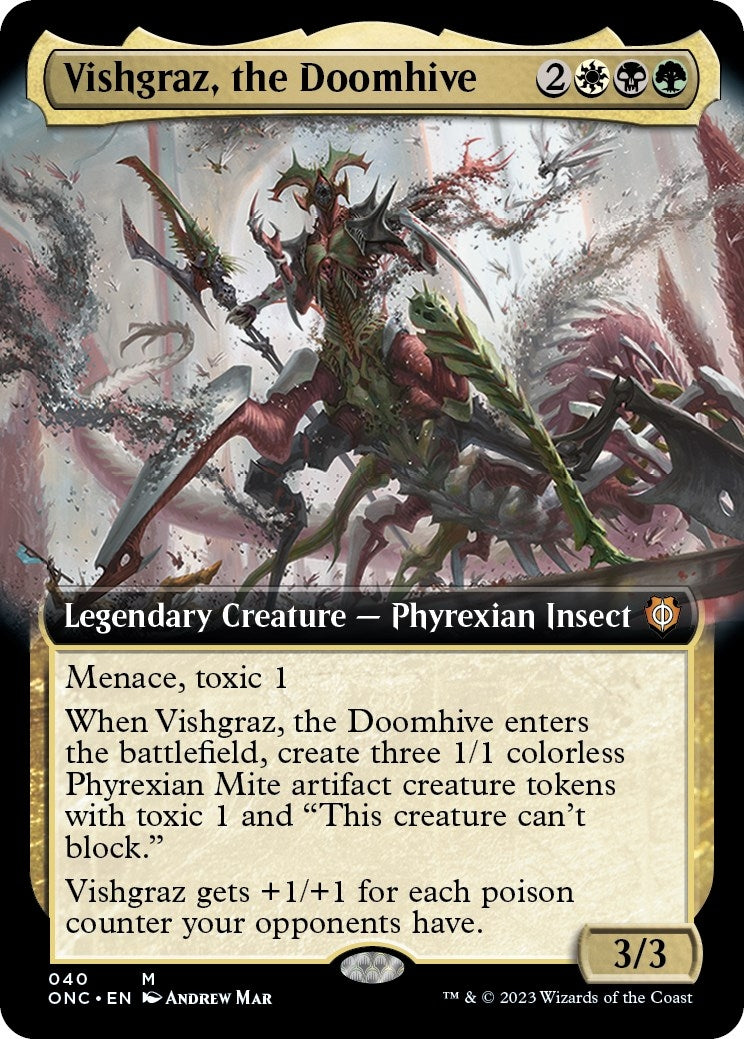Image for Vishgraz, the Doomhive (Extended Art) (40) [Phyrexia: All Will Be One] - Magic: The Gathering