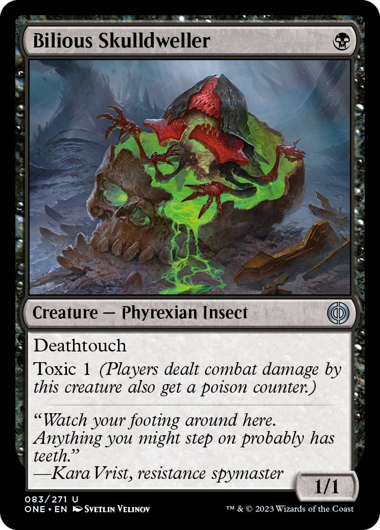Image for Bilious Skulldweller (83) [Phyrexia: All Will Be One] - Magic: The Gathering