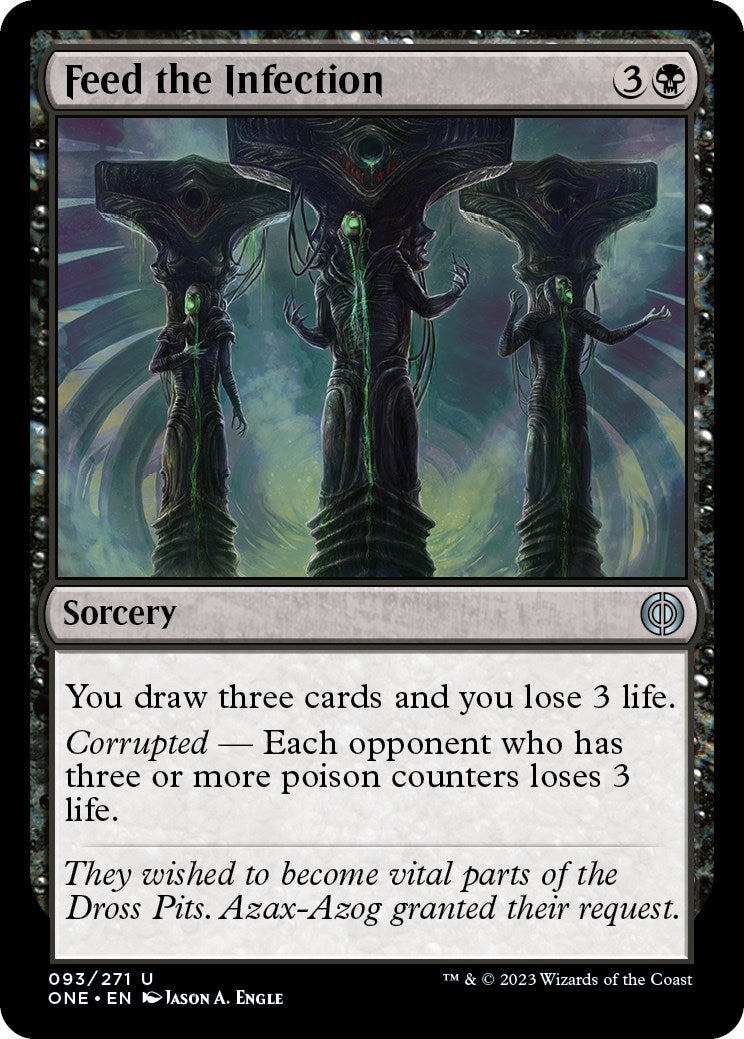 Image for Feed the Infection (93) [Phyrexia: All Will Be One] - Magic: The Gathering
