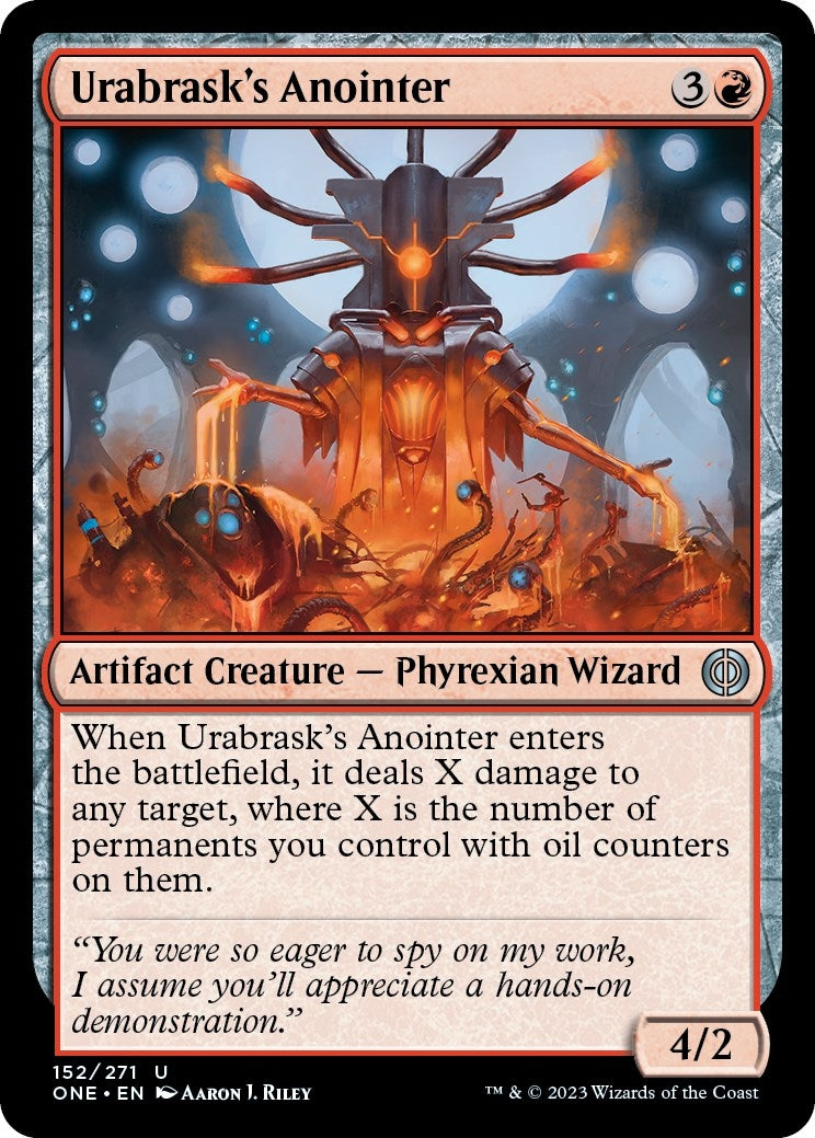 Image for Urabrask's Anointer (152) [Phyrexia: All Will Be One] - Magic: The Gathering