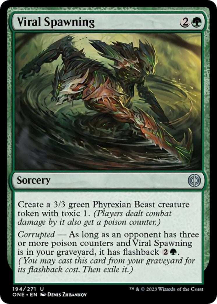 Image for Viral Spawning (194) [Phyrexia: All Will Be One] - Magic: The Gathering