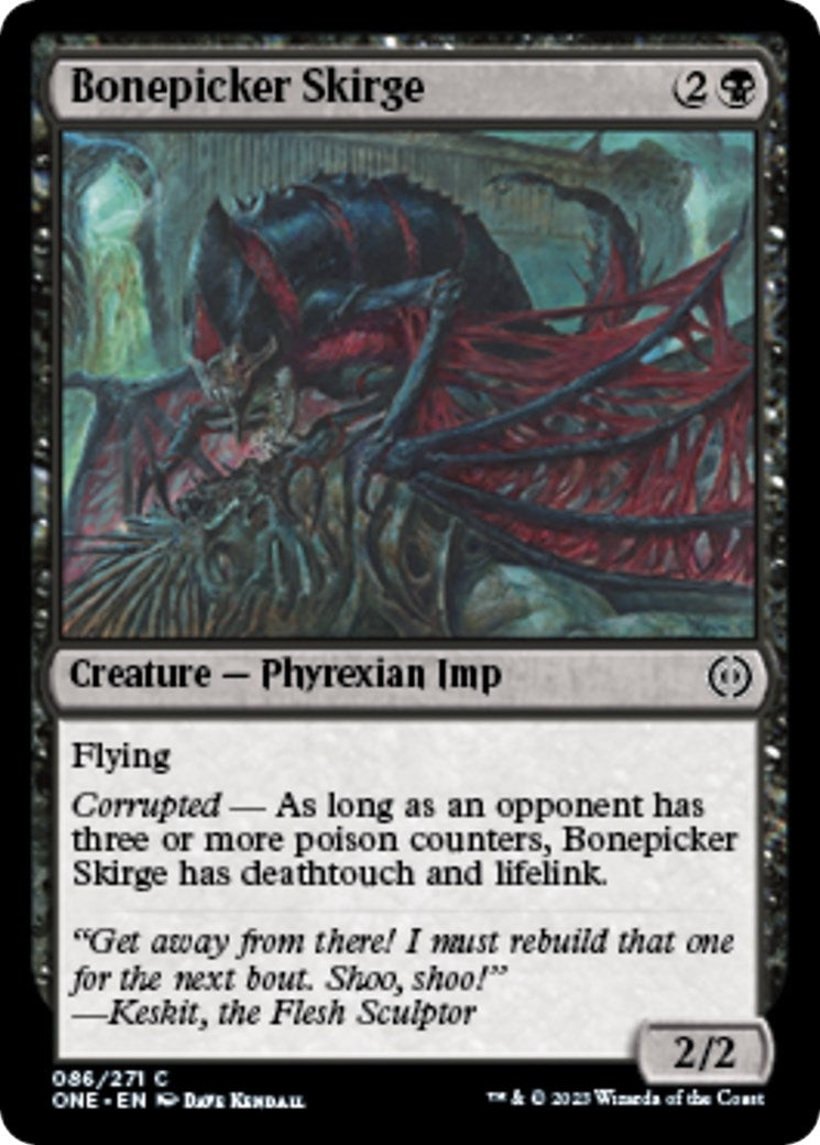 Image for Bonepicker Skirge (86) [Phyrexia: All Will Be One] - Magic: The Gathering