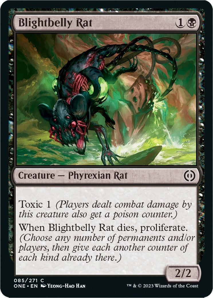Image for Blightbelly Rat (85) [Phyrexia: All Will Be One] - Magic: The Gathering