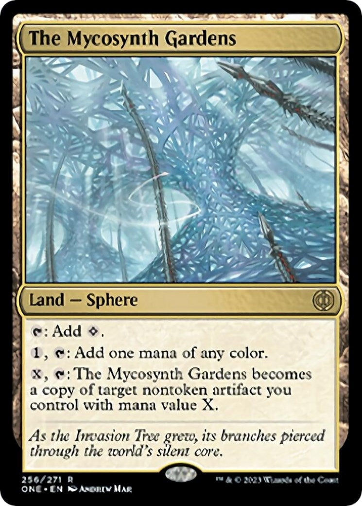 Image for The Mycosynth Gardens (256) [Phyrexia: All Will Be One] - Magic: The Gathering